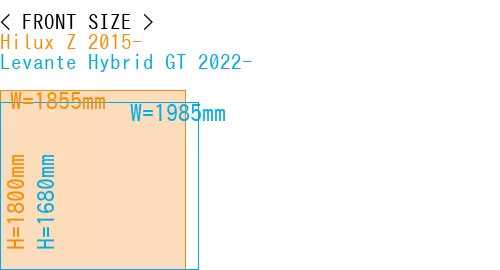 #Hilux Z 2015- + Levante Hybrid GT 2022-
